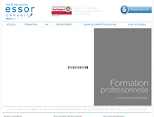 Tablet Screenshot of essorconseil.com